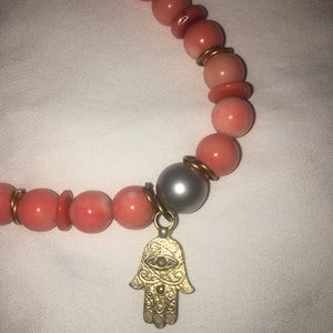 Beautiful Beaded Evil Eye Necklace- Hand Made